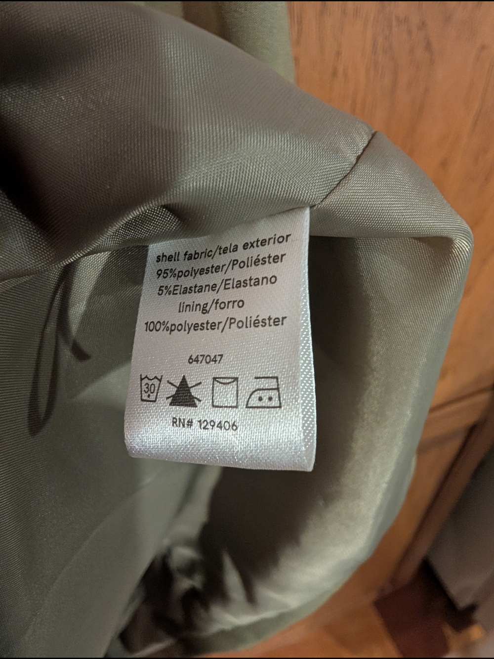 VENUS Light Sage Open-Front Blazer - Picture 3 of 3